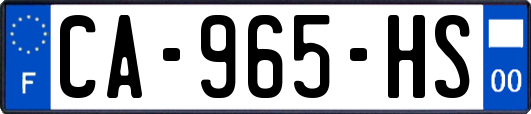 CA-965-HS