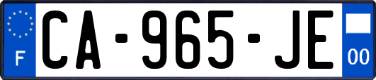 CA-965-JE