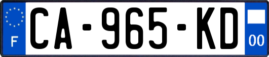 CA-965-KD