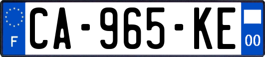 CA-965-KE