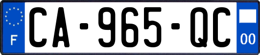 CA-965-QC