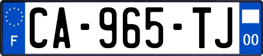 CA-965-TJ