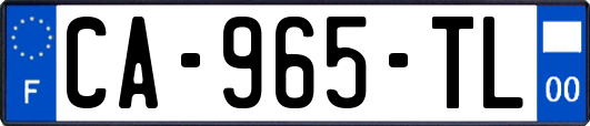 CA-965-TL