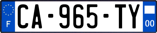 CA-965-TY