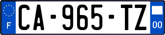 CA-965-TZ