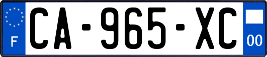 CA-965-XC
