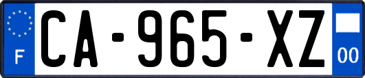 CA-965-XZ