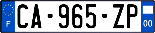 CA-965-ZP