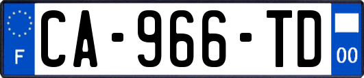 CA-966-TD