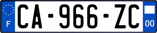 CA-966-ZC