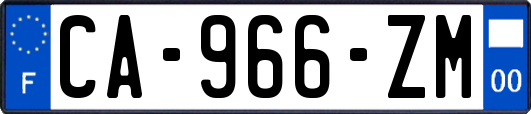 CA-966-ZM