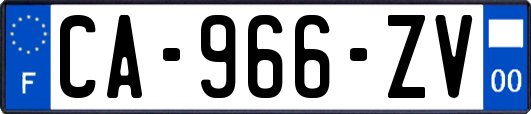 CA-966-ZV