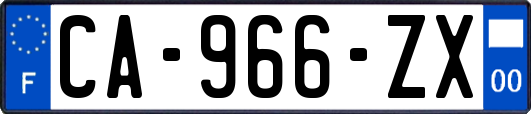 CA-966-ZX