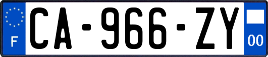 CA-966-ZY