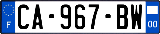 CA-967-BW