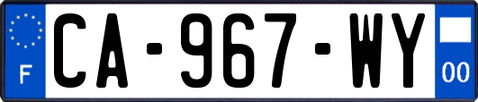 CA-967-WY