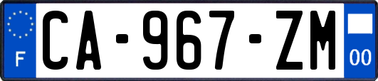 CA-967-ZM