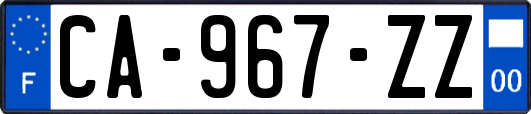 CA-967-ZZ