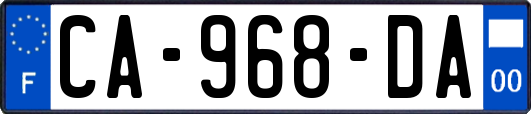 CA-968-DA