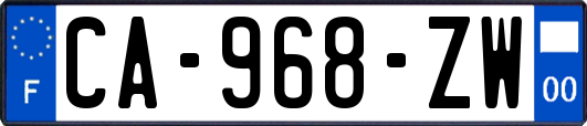 CA-968-ZW