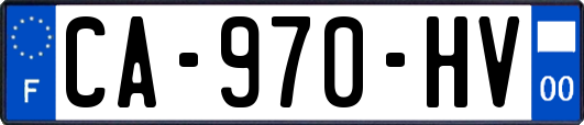 CA-970-HV
