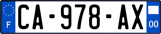 CA-978-AX