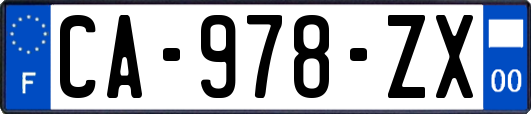 CA-978-ZX