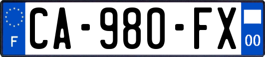 CA-980-FX