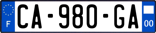 CA-980-GA