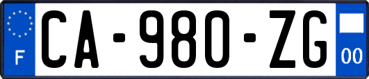 CA-980-ZG