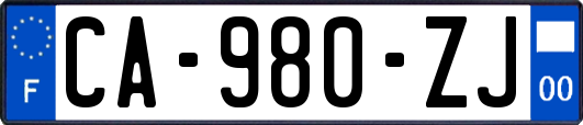 CA-980-ZJ