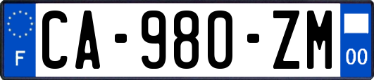 CA-980-ZM