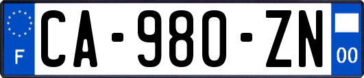 CA-980-ZN