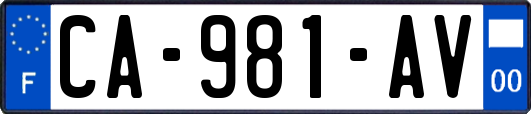 CA-981-AV