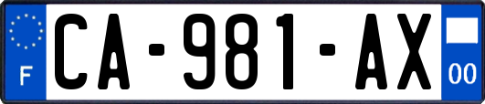 CA-981-AX