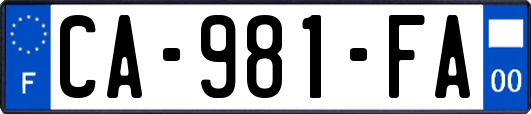 CA-981-FA