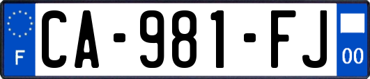 CA-981-FJ