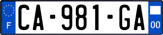 CA-981-GA