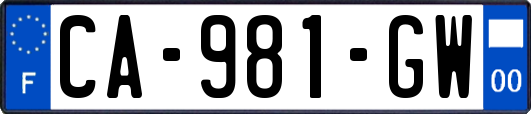 CA-981-GW