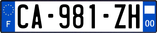 CA-981-ZH