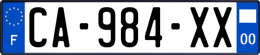 CA-984-XX