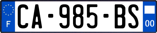CA-985-BS