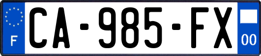 CA-985-FX