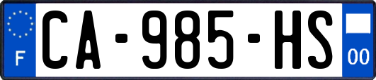 CA-985-HS