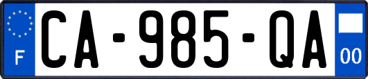 CA-985-QA