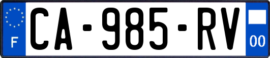 CA-985-RV