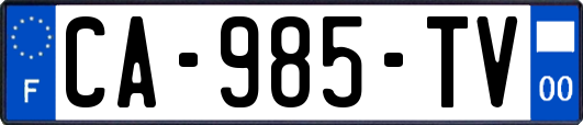 CA-985-TV