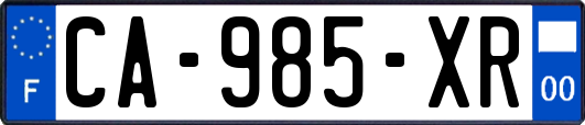 CA-985-XR