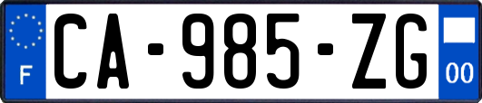 CA-985-ZG