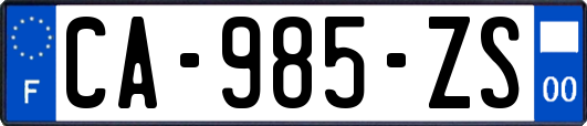 CA-985-ZS